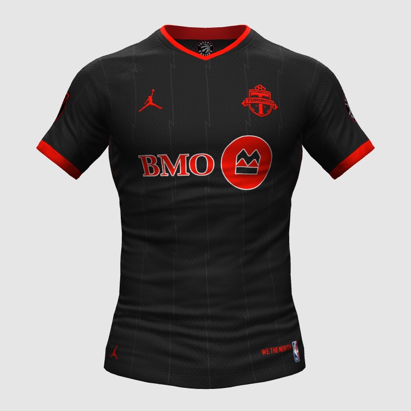 MLS x NBA Toronto FC Statement jersey FIFA 23 Kit Creator Showcase