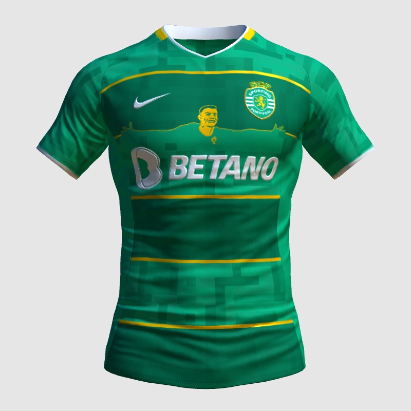 Sporting x CR7 jersey FIFA 23 Kit Creator Showcase