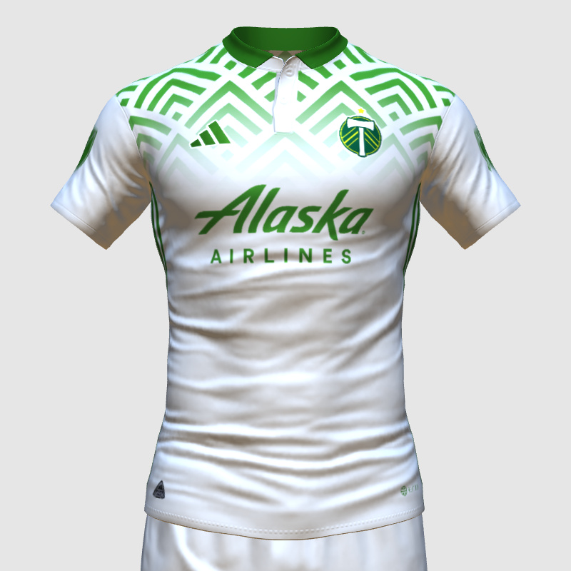 Portland Timbers Away Concept FIFA 23 Kit Creator Showcase