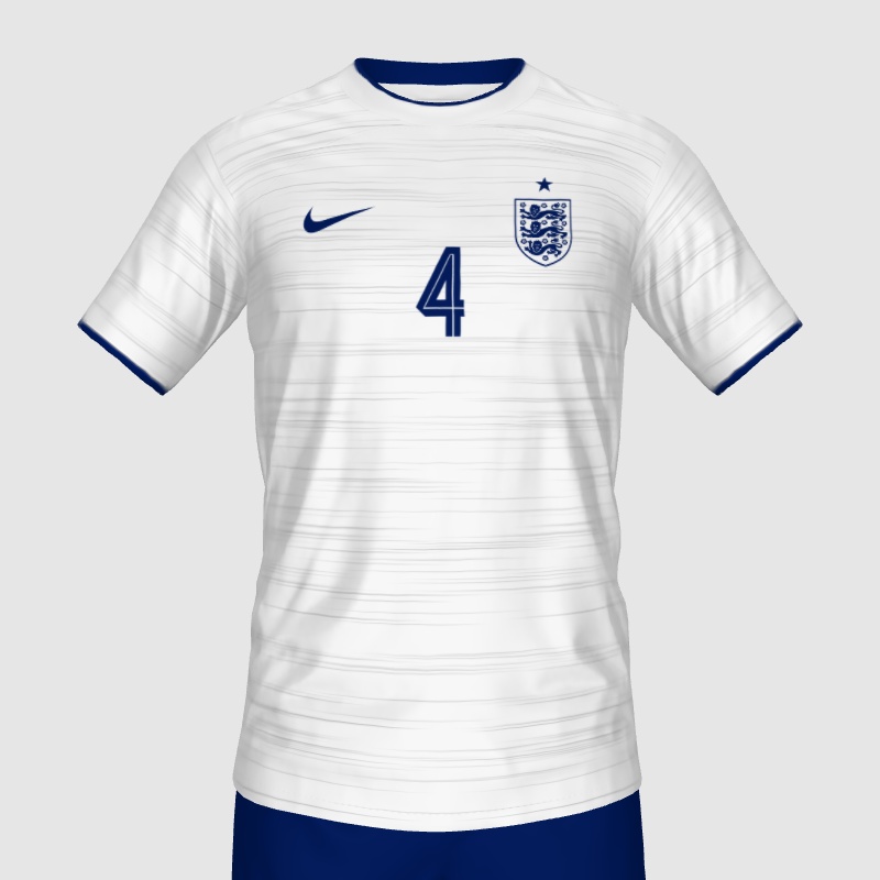 England Home Kit - FIFA Kit Creator Showcase