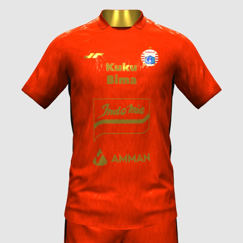 Persija home kit concept FIFA 23 Kit Creator Showcase