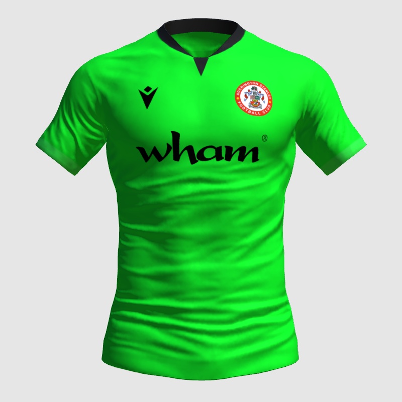 Accrington Stanley Goalkeeper 23/24 FIFA 23 Kit Creator Showcase