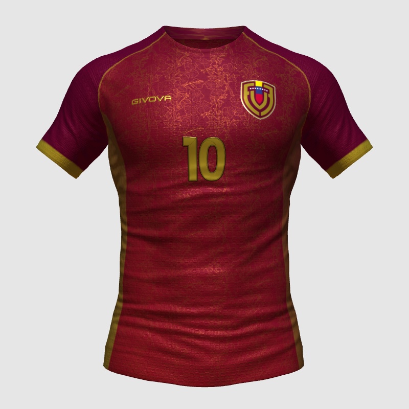 Venezuela Copa America Home Concept Kit - FIFA Kit Creator Showcase