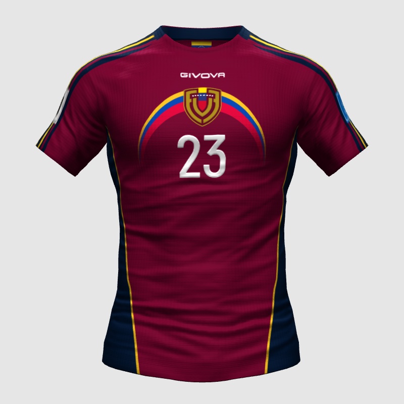 Venezuela home concept shirt - FIFA Kit Creator Showcase
