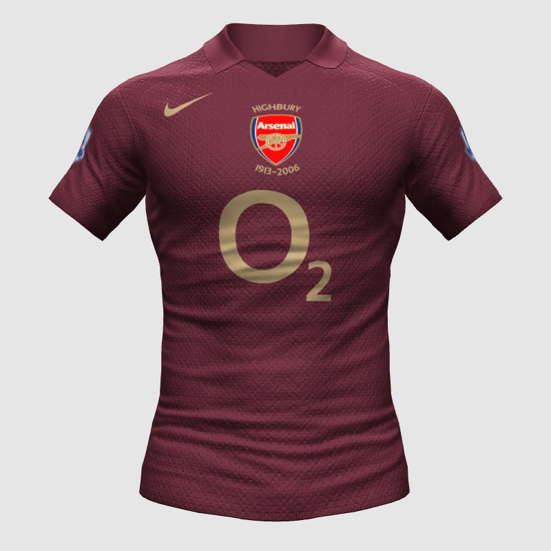 jersey arsenal 2005