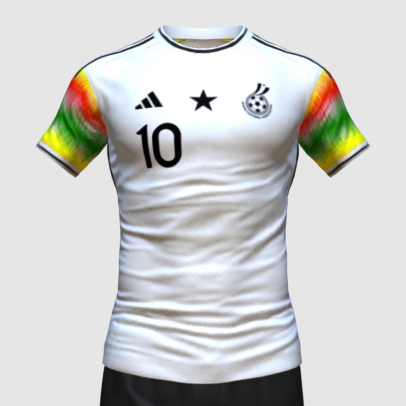 Ghana Home Kit 8 FIFA 23 Kit Creator Showcase