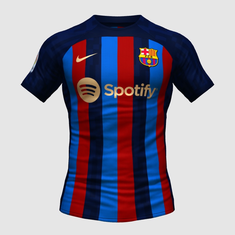 Barcelona 22/23 Home Kit FIFA 23 Kit Creator Showcase
