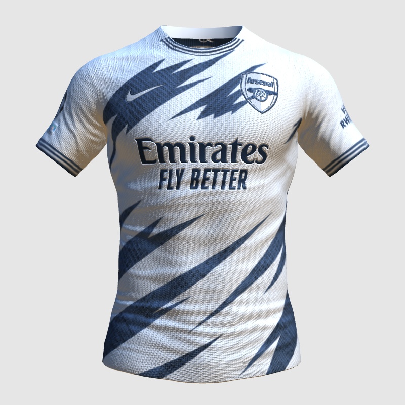Arsenal FC concept fourth kit x KitHawk's Template - FIFA Kit Creator ...