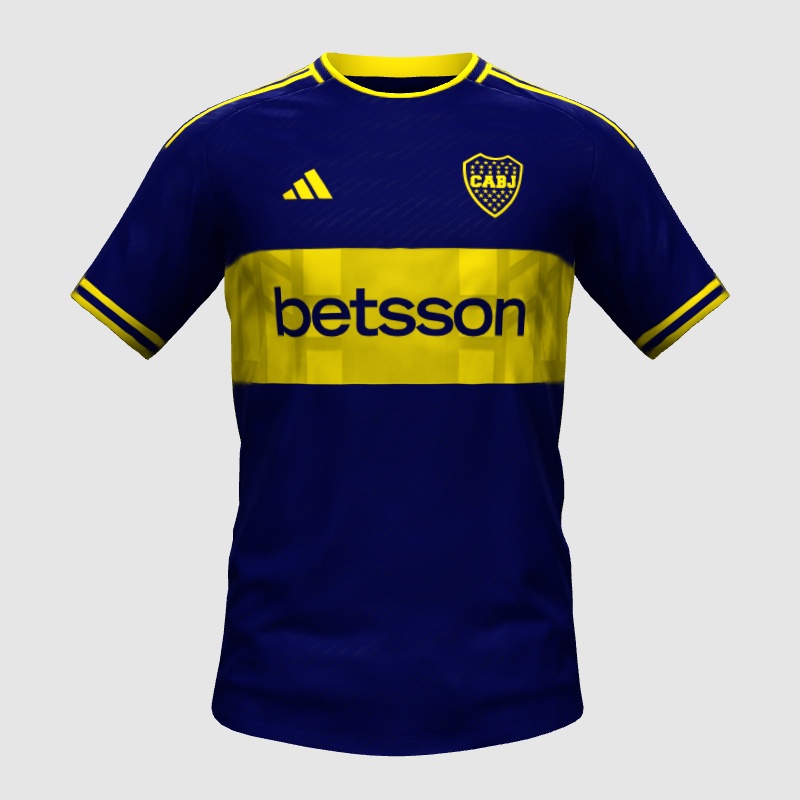 Boca Juniors 2023 Home Kit FIFA 23 Kit Creator Showcase