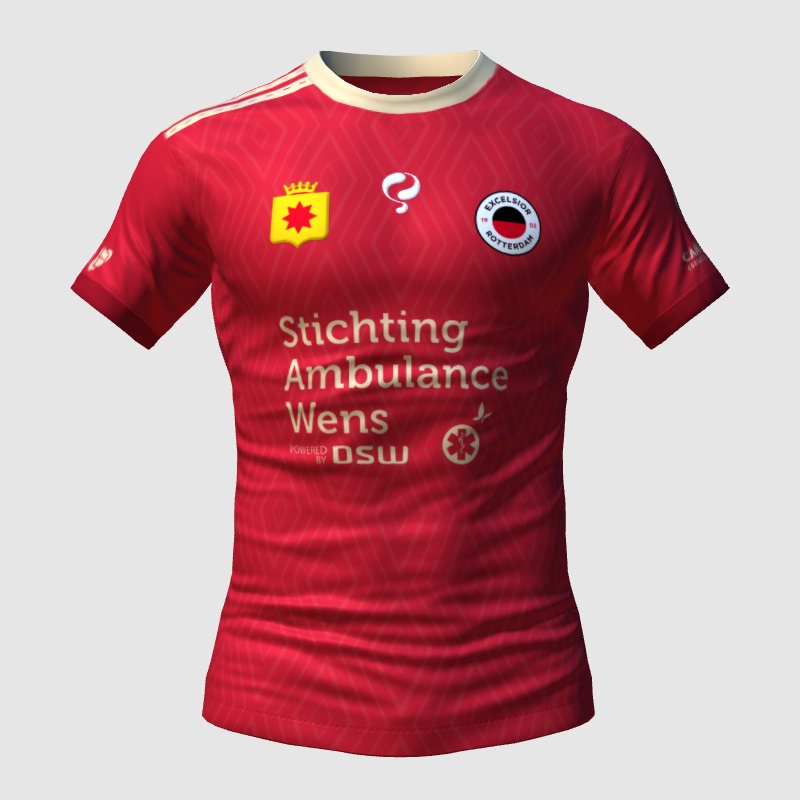 Excelsior Rotterdam Away 23/24 FIFA 23 Kit Creator Showcase