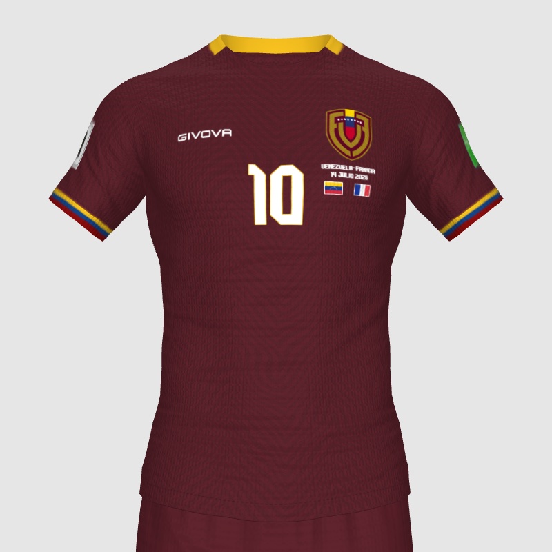 Venezuela - Givova - Copa do Mundo 2026 - FIFA Kit Creator Showcase