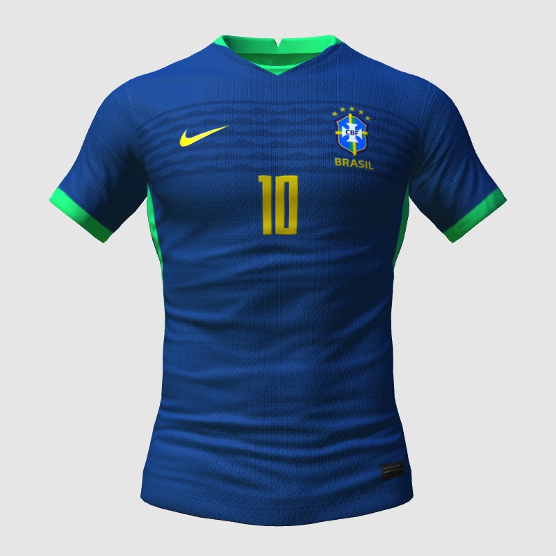 If Nike made kits for Brasil in 2022 before the WC FIFA 23 Kit Creator Showcase