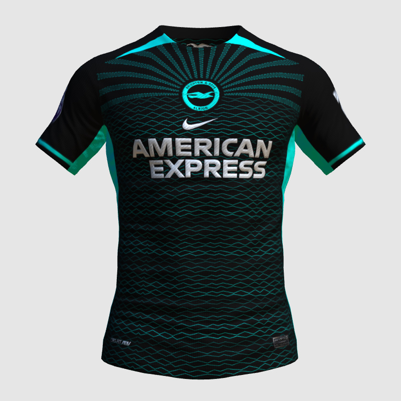 Brighton & Hove Albion 三笘薫 24-25away kit Brighton & Hove Albion
