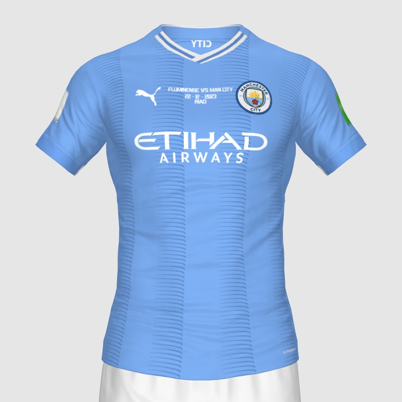 Manchester City X Club World Cup FIFA 23 Kit Creator Showcase