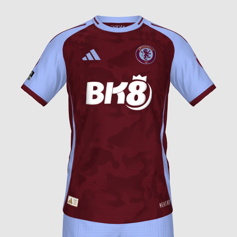 ASTON VILLA HOME KIT 24/25 X ADIDAS (LEAKED) - FIFA Kit Creator Showcase