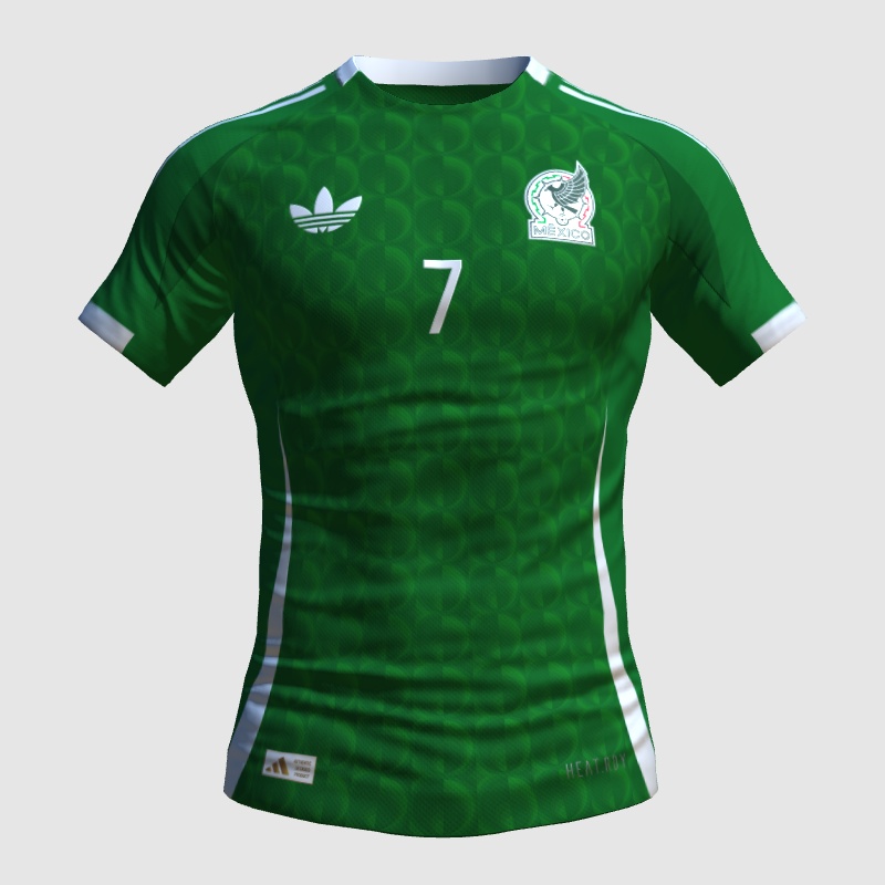 Mexico x adidas home concept 2024 FIFA 23 Kit Creator Showcase