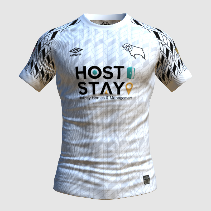 Derby County 24/25 Home FIFA Kit Creator Showcase