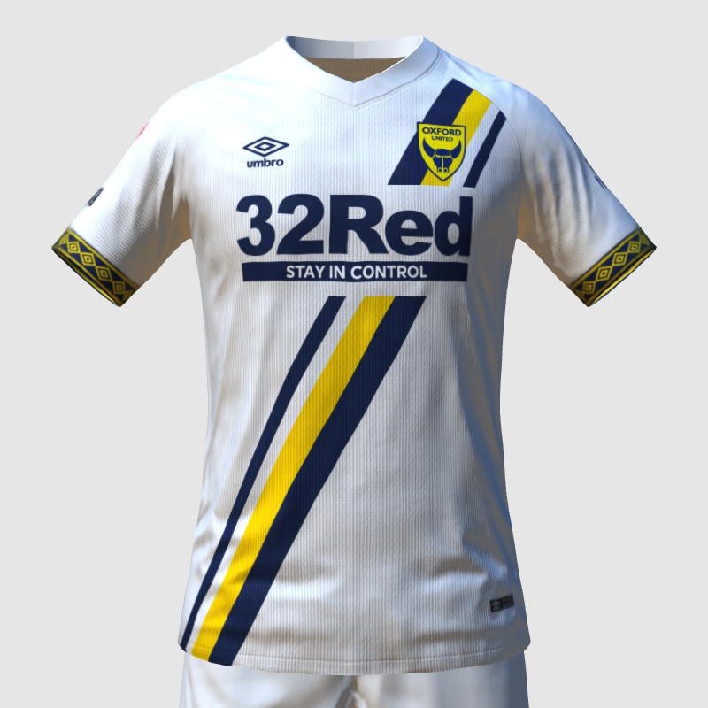 Oxford United 1988-89 Auswärts-Trikot
