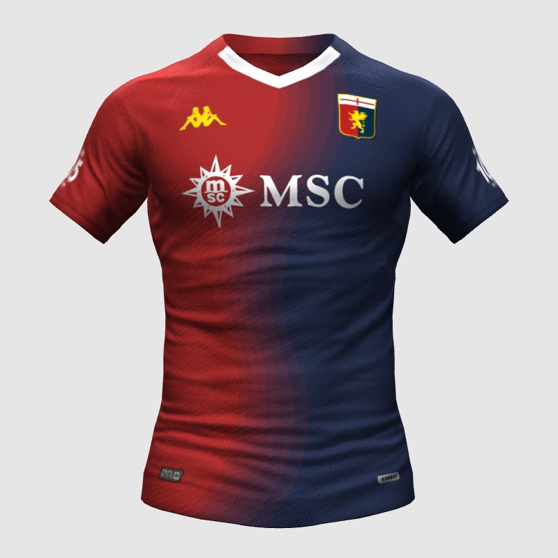 Genoa Home Kit Concept FIFA 23 Kit Creator Showcase