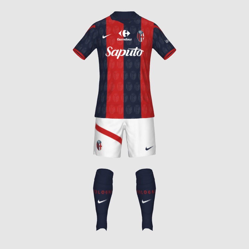 Bologna Home 2023/24 FIFA 23 Kit Creator Showcase