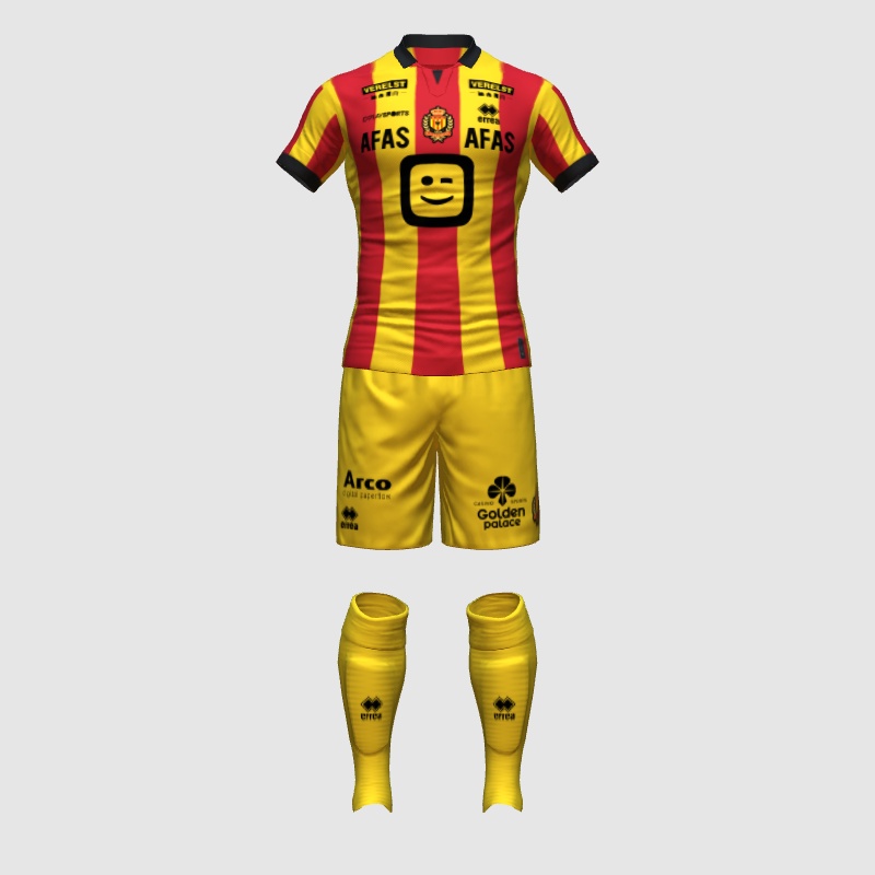 KV Mechelen Home 202324 FIFA 23 Kit Creator Showcase