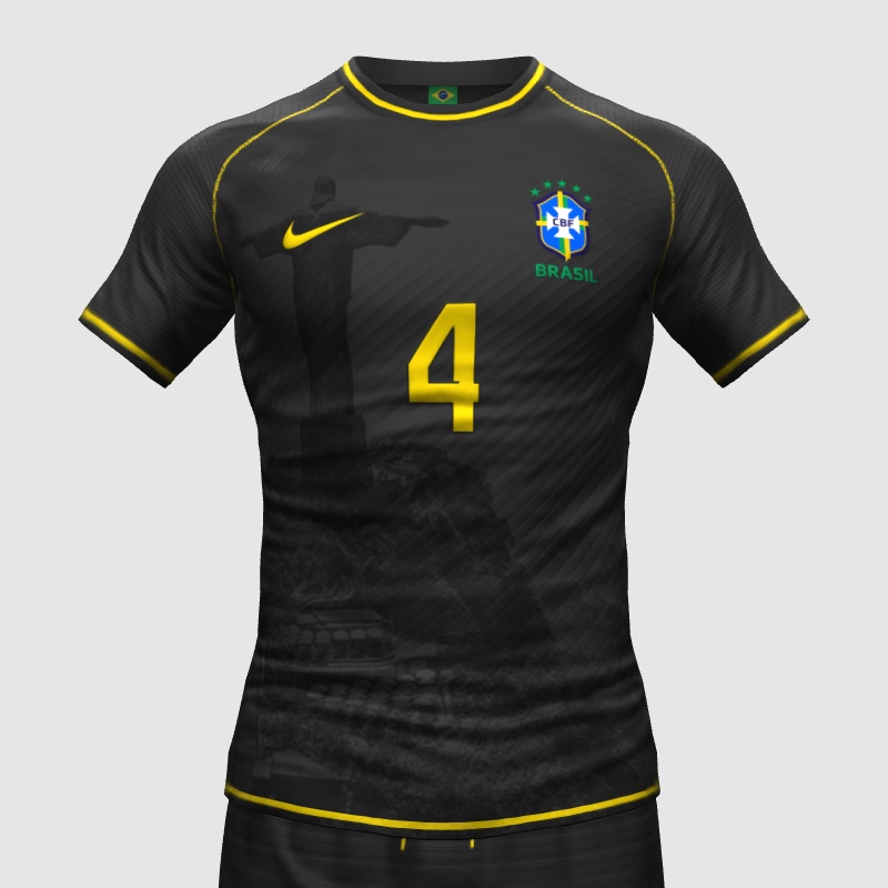 Brazil Pink Rio Kit Brazil Third Kit Concept. (Rio) - FIFA Kit Creator Showcase