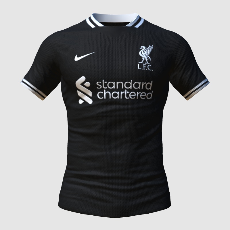 Liverpool 24/25 Home Collar Template FIFA 23 Kit Creator Showcase