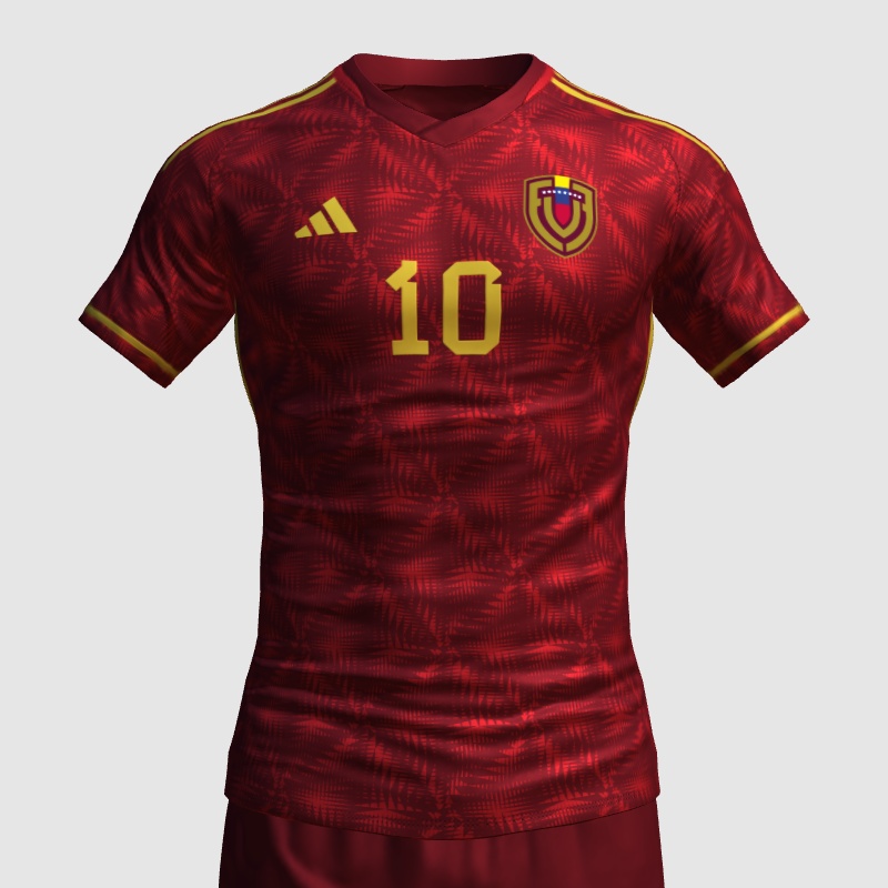 Venezuela home kit concept - FIFA 23 Kit Creator Showcase