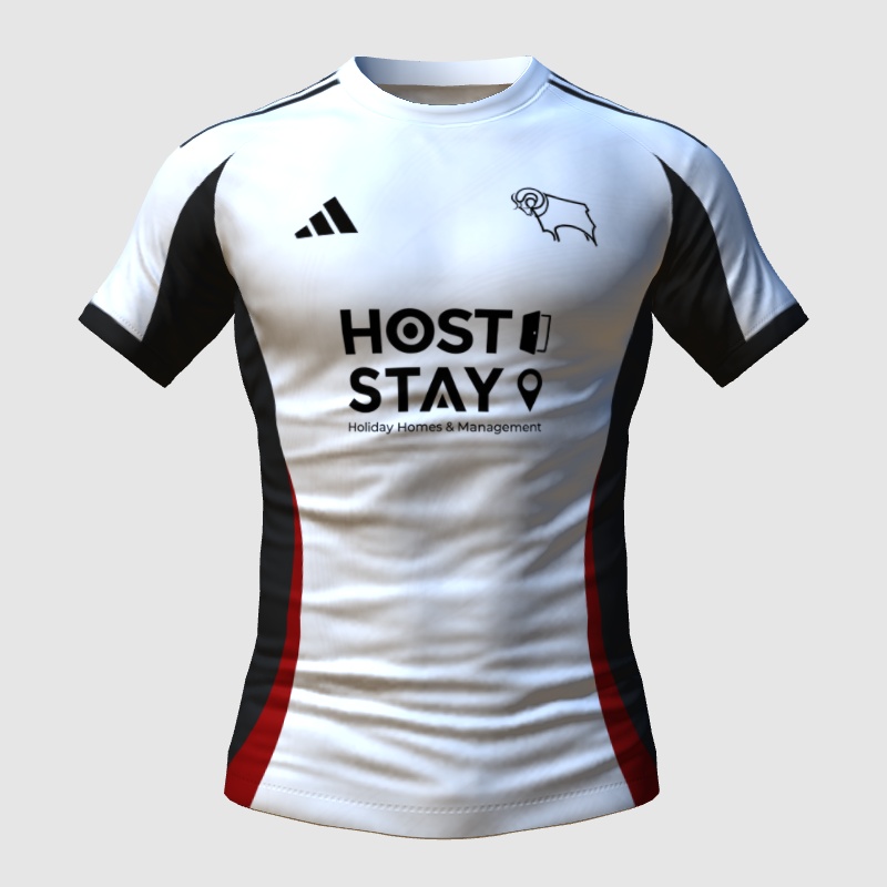Derby County X Adidas Home concept FIFA 23 Kit Creator Showcase