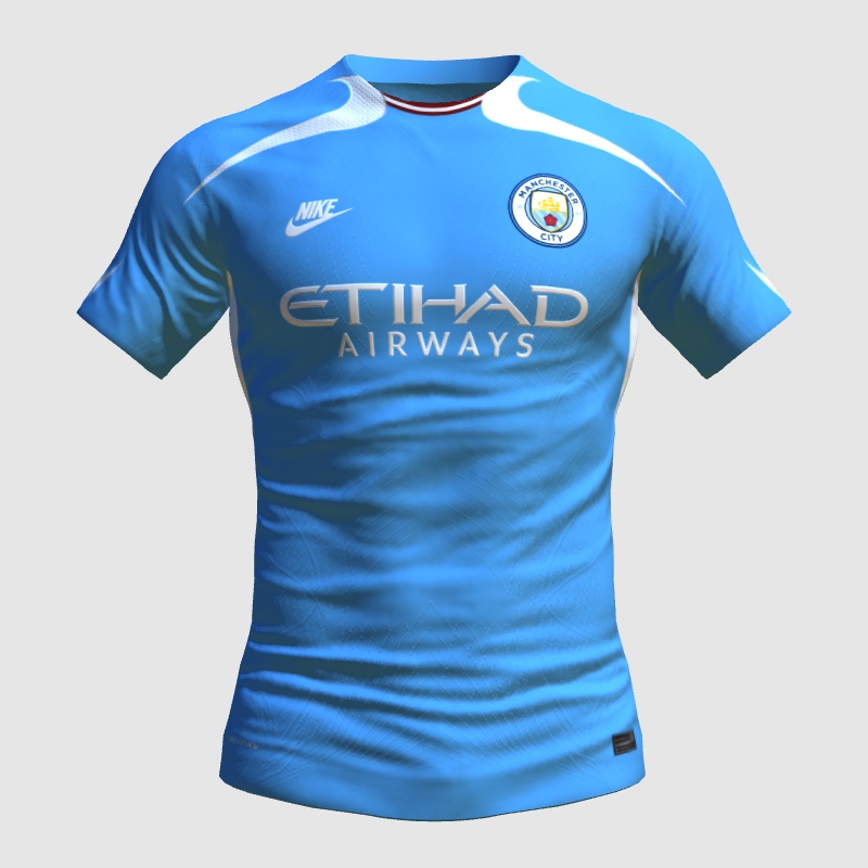 Man City "Future Swoosh" Home FIFA 23 Kit Creator Showcase