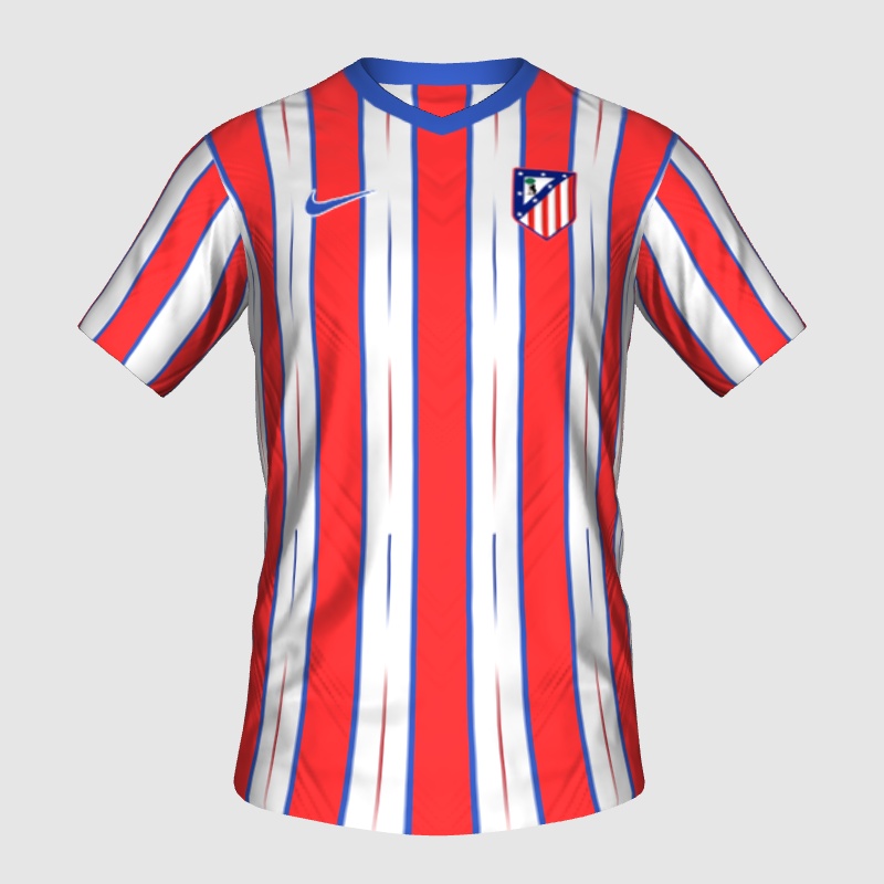 Atlético Madrid 24-25 Home WIP - FIFA Kit Creator Showcase