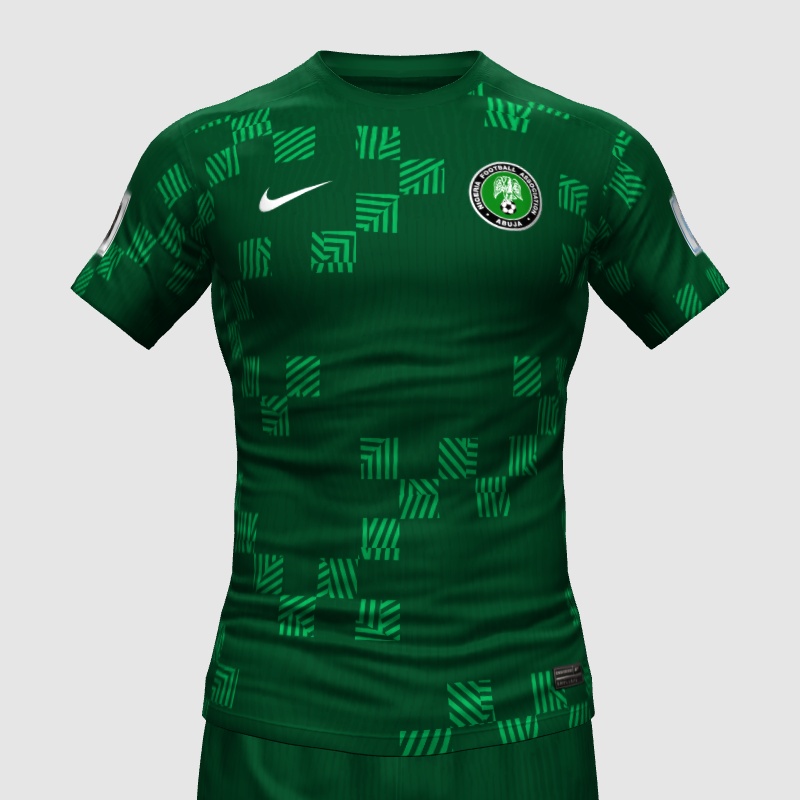 Nigeria Concept Kit FIFA 23 Kit Creator Showcase