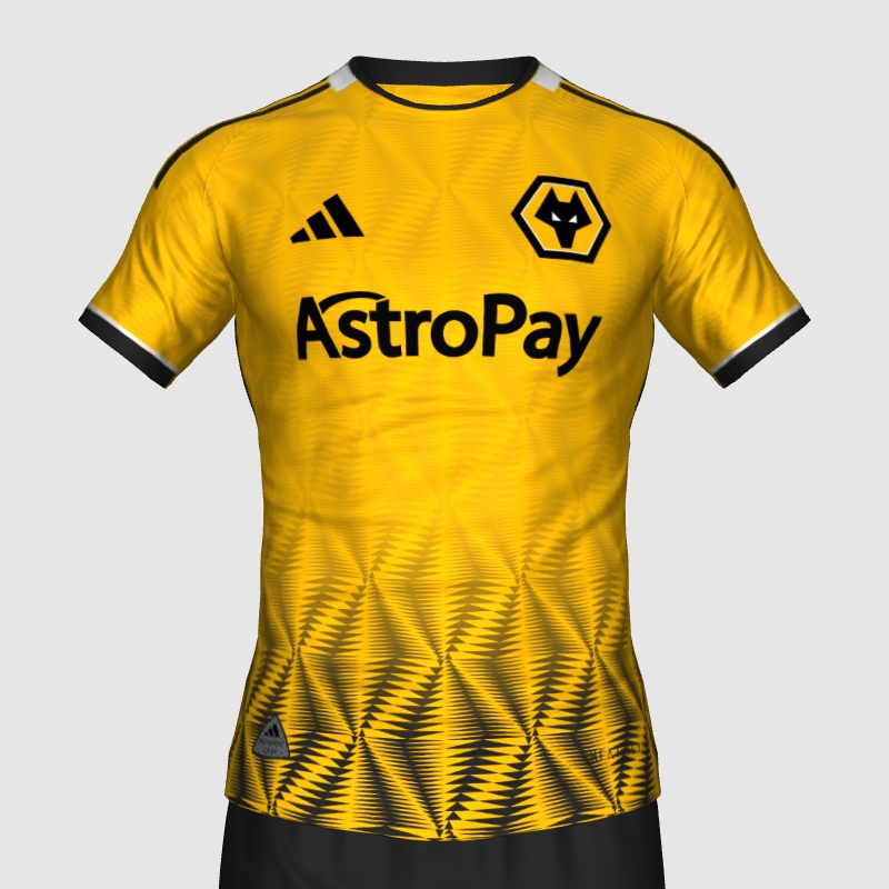 Adidas x Wolves Home Kit Concept - FIFA Kit Creator Showcase