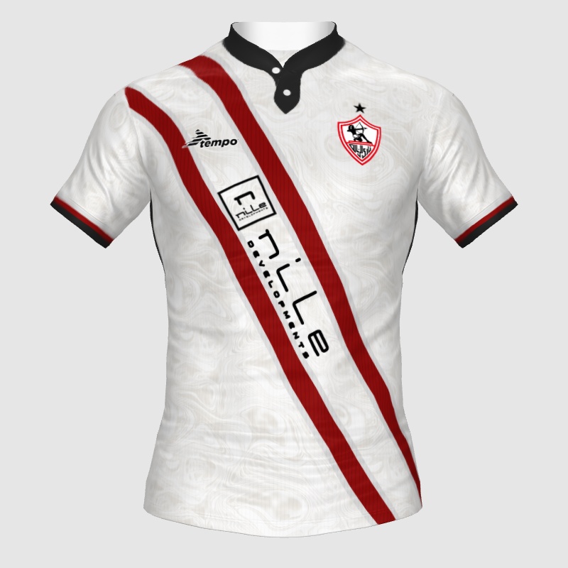 Zamalek 1st kit concept FIFA 23 Kit Creator Showcase