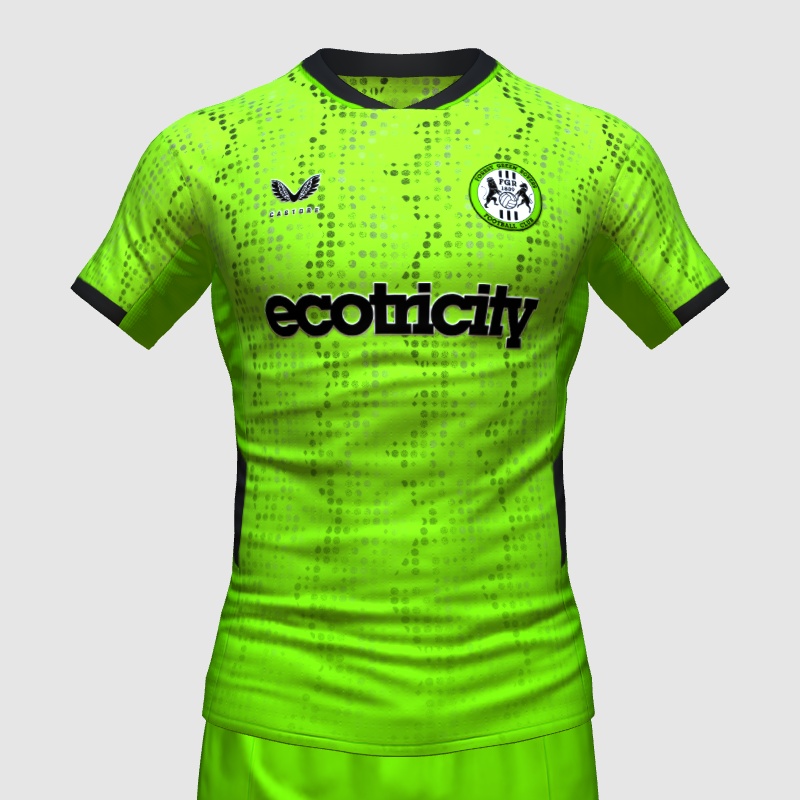 Forest Green Home (Umbro Dots) FIFA Kit Creator Showcase