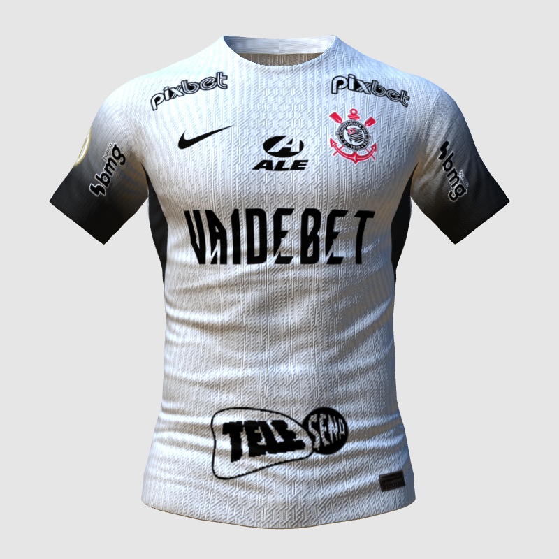 Corinthians X Nike / 2024 / Home Kit / Prediction FIFA 23 Kit Creator
