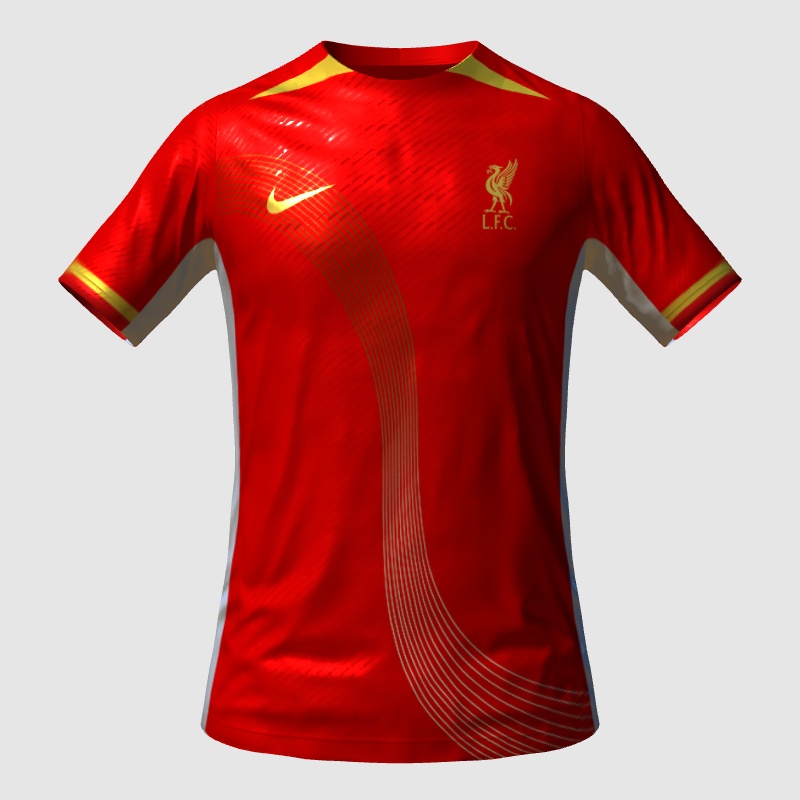 Liverpool kit 20242025 concept FIFA 23 Kit Creator Showcase