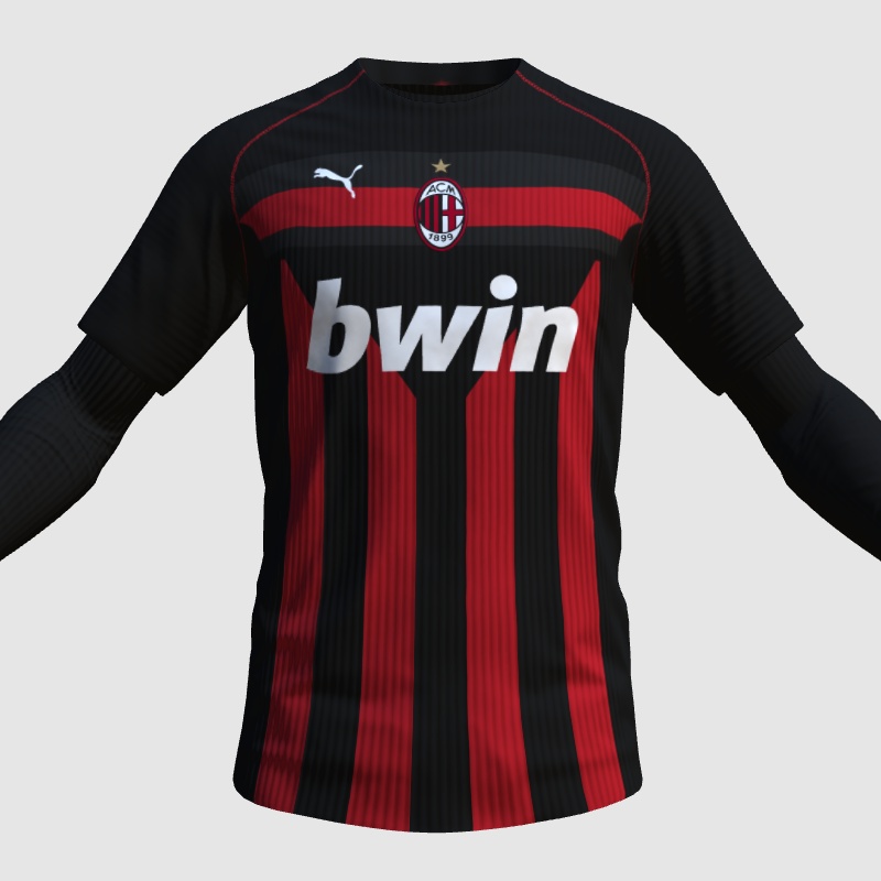 AC MILAN RETRO KIT CONCEPT FIFA 23 Kit Creator Showcase