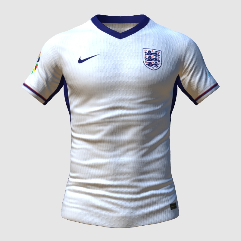 England EURO 2024 Home Kit (leak) FIFA 23 Kit Creator Showcase