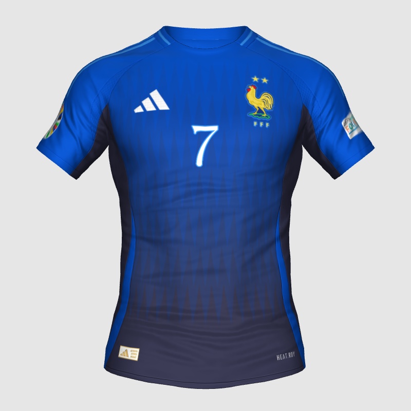 Adidas x France home kit concept 5 FIFA 23 Kit Creator Showcase