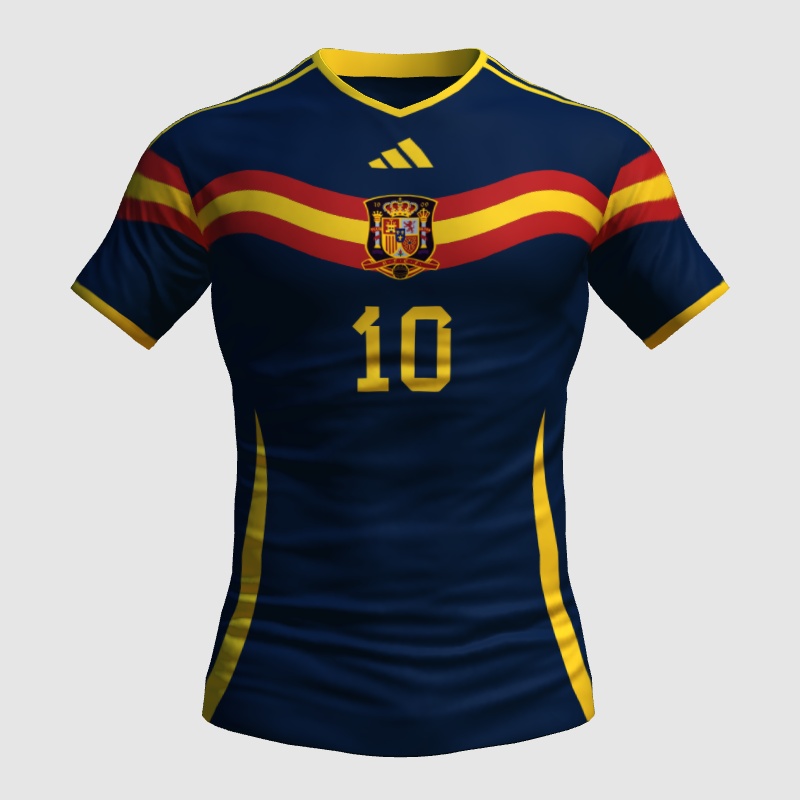 Spain Away Concept v2 - FIFA Kit Creator Showcase