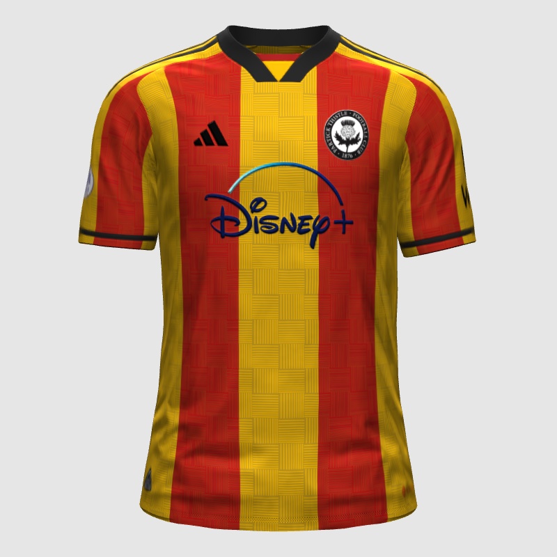 Partick Thistle F.C home kit. FIFA 23 Kit Creator Showcase