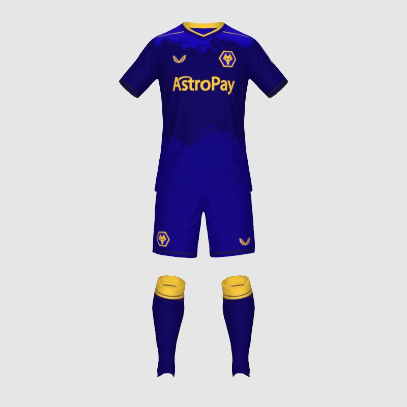 wolves third kit concept FIFA 23 Kit Creator Showcase