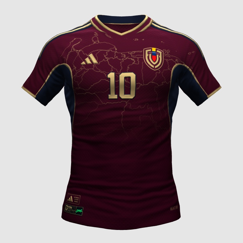 Venezuela Home v2 [gab.kits] - FIFA Kit Creator Showcase