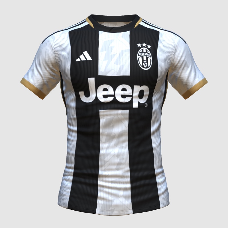Juventus Throwback Logo Home FIFA 23 Kit Creator Showcase