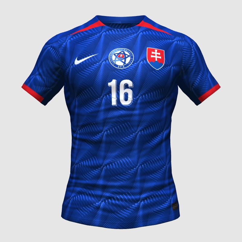Slovakia 2024 home concept kit FIFA Kit Creator Showcase