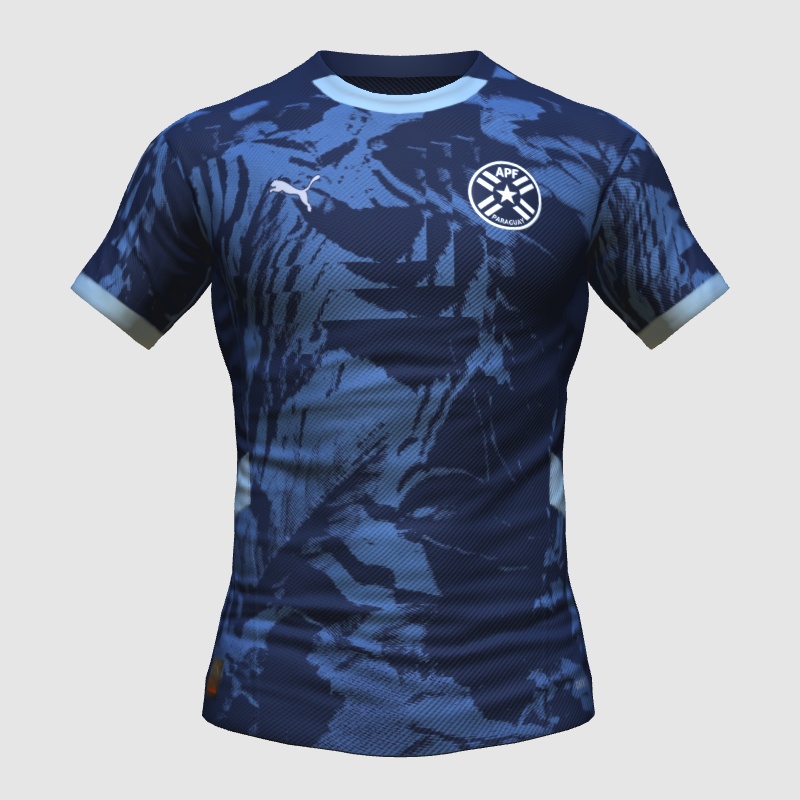 Paraguay Copa America 24 Away Final - FIFA Kit Creator Showcase
