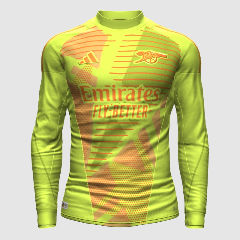 Arsenal GK Kit 24 25 FIFA Kit Creator Showcase arsenal-gk-kit-24-25-fifa-kit-creator-showcase