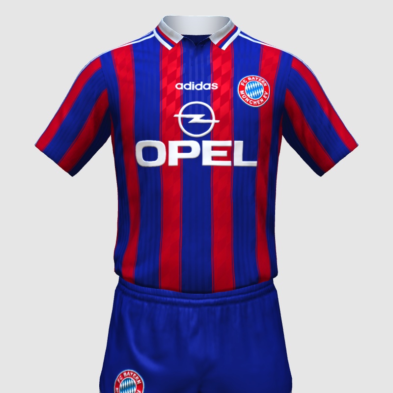 1995/97 SEASON: ADIDAS × BAYERN MÜNCHEN - FIFA Kit Creator