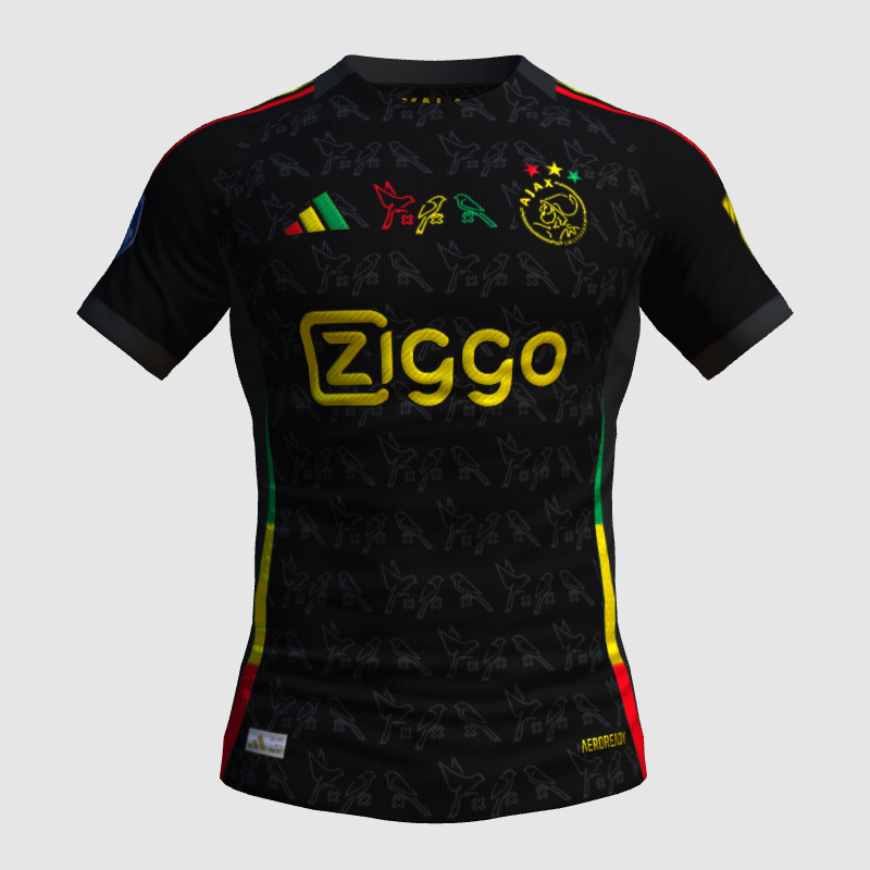Ajax Amsterdam 24/25 Bob Marley Special - FIFA Kit Creator Showcase